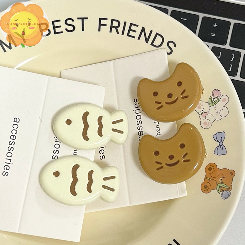 Kẹp Tóc Hình Chú Cá Hoạt Hình Dễ Thương Cho Bé Gái vn