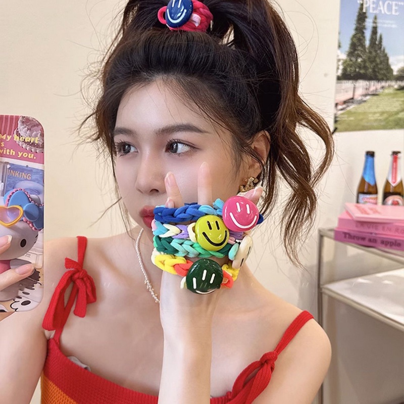 Dây Buộc Tóc Đuôi Ngựa Cao Su Co Giãn Dễ Thương Mới Nhất Năm 2024