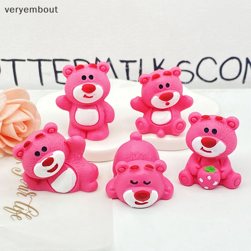 Ut Phụ Kiện Trang Trí Nội Thất Xe Hơi Hình Gấu Hồng Dễ Thương Chất Lượng Cao