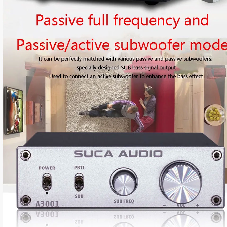 BỘ KHUẾCH ĐẠI LOA SUB  300W SUCAUDIO A3001