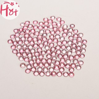 Set 1000 Hạt Pha Lê Tròn 4mm Tự Trang Trí Móng Tay