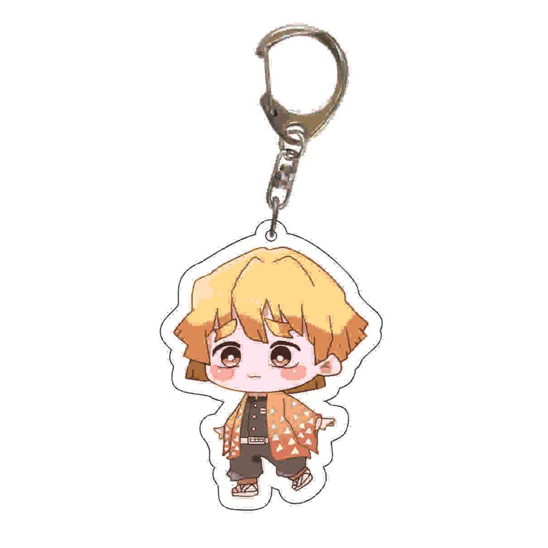 Bh Móc Khóa acrylic Hình demon slayer Dễ Thương