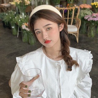 Băng đô trơn vintage bờm tóc Lưu Diệc Phi nhiều màu