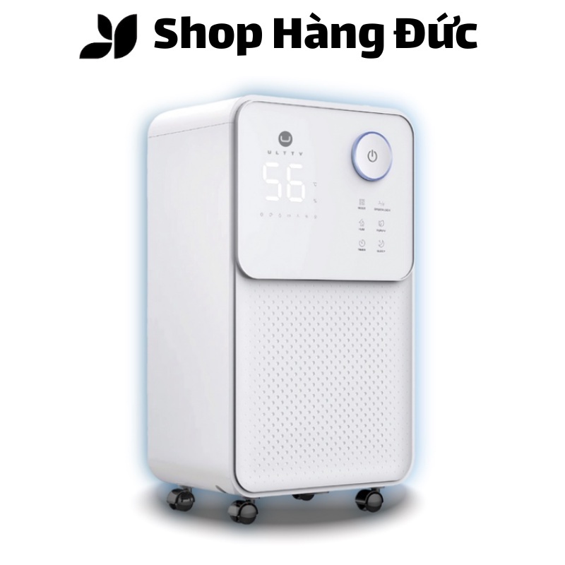 Máy Hút Ẩm Kiêm Máy Lọc Không Khí ULTTY LUK016, Không Gây Ồn, 20L, Cho Phòng 45m2, Nhập Đức, BH 24 Tháng, Shop Hàng Đức