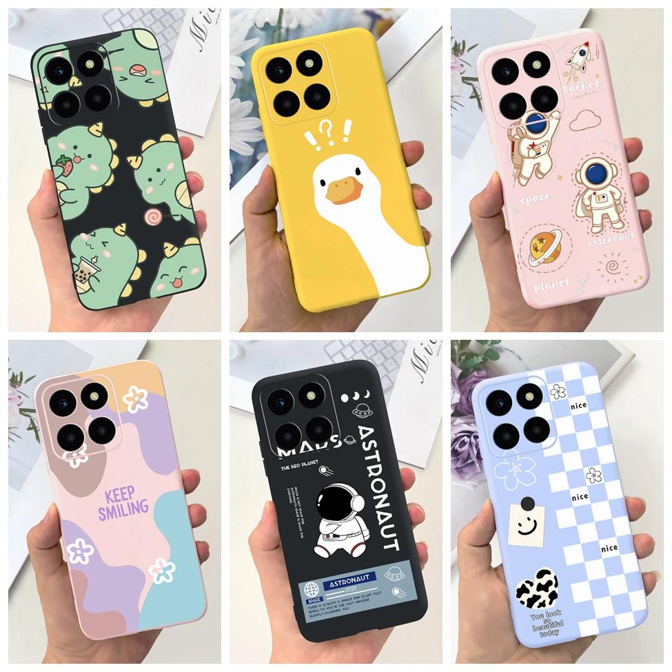 Ốp Điện Thoại tpu Mềm Chống Sốc Họa Tiết Hoạt Hình Dễ Thương Cho honor x6 vne-lx1 case x6a wdy-lx1 h