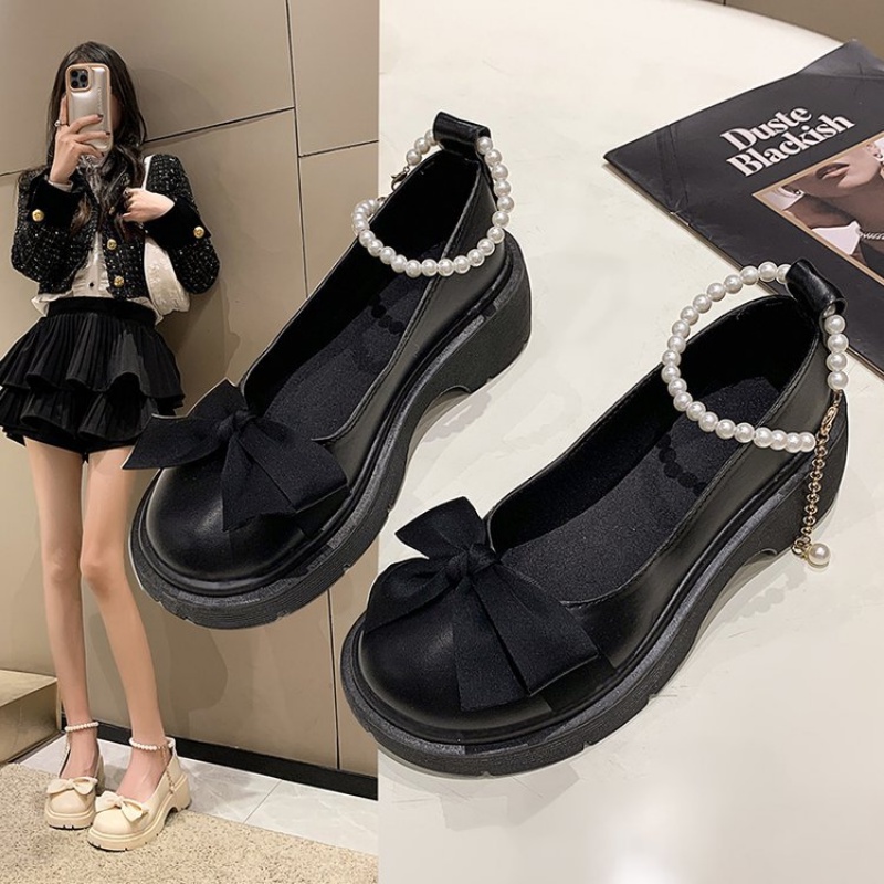 Mary jane Giày Búp Bê Da Đế Mềm Thời Trang Xuân Thu 2023 Cho Nữ