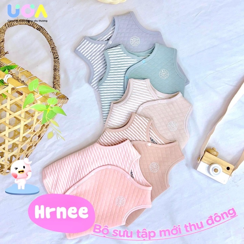 Hrnee - Áo khoác, gile chần bông cho bé