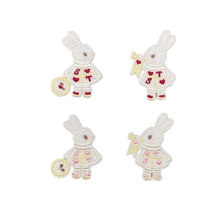 Miếng Dán Ủi Quần Áo, Trang Trí - Thỏ Alice
