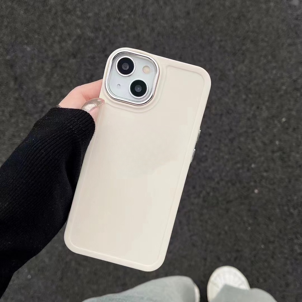 Ốp Điện Thoại Silicon Hình 3D Sang Trọng Cho iPhone 14 Pro Max Plus 13Pro 12Pro Max 11Pro X Xr Xs Max 7Plus 8Plus juncongshop