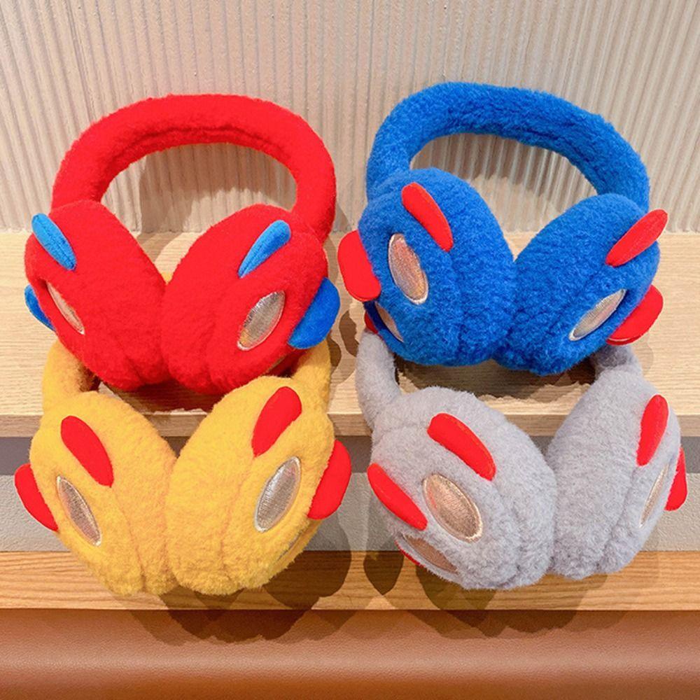 Vỏ Bọc Tai Nghe Bằng Vải Bông Mềm Mại Hình Mèo kitty Đáng Yêu Cho Bé