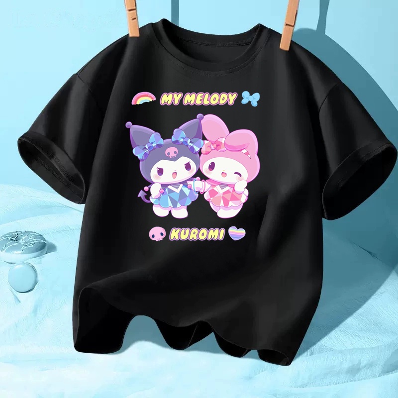 Bộ Đồ Liền Thân Ngắn Tay Họa Tiết Hoạt Hình Dễ Thương Cho Bé