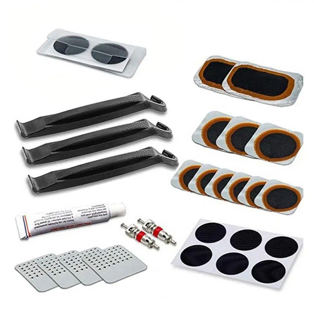 WUWOWU Bộ Vá Lốp Xe Đạp Leo Núi / Xe Máy / Xe Đạp Leo Núi Bằng Kim Loại Tiện Dụng