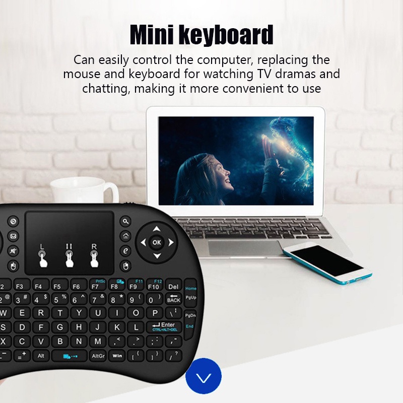 Bàn Phím Không Dây mini Cho laptop / pc / Tablet / windows / mac / tv / xbox / ps3 / raspberry / phone Điện Thoại