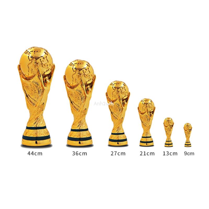 Mô Hình Cầu Thủ Bóng Đá world cup 2022 qatar world cup Bằng Nhựa resin Mạ Vàng Trang Trí Thủ Công