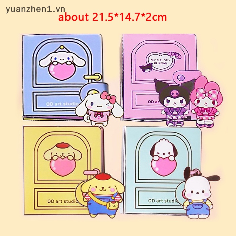 Zheng cinnamoroll the no-crop Cuốn Sách Yên Tĩnh Học Giai Điệu Của Tôi pompompurin kuromi Pacco Dễ Thương Thủ Công diy vn