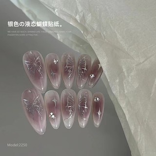 Miếng Dán Trang Trí Móng Tay Hình Bướm 3d diy