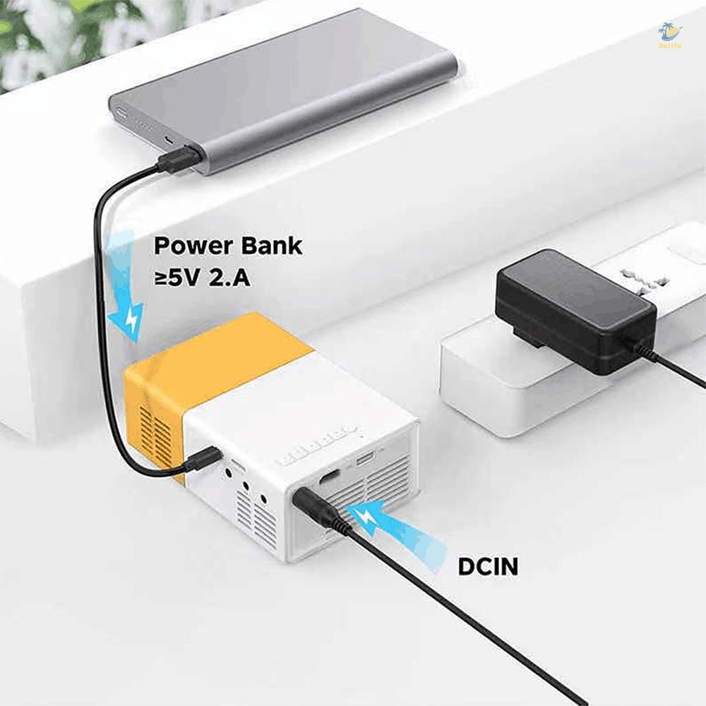 Máy Chiếu mini yg300 yg-300 hd usb Hỗ Trợ 1080p Tại Nhà
