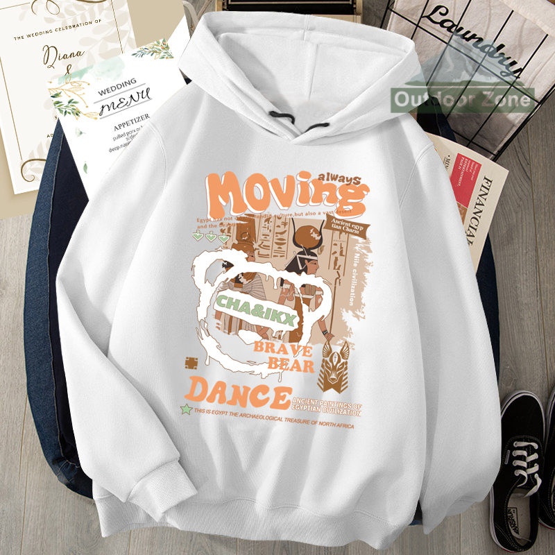 Áo hoodie In Hình Gấu Thời Trang Xuân Thu 2023 Mới Cho Nam
