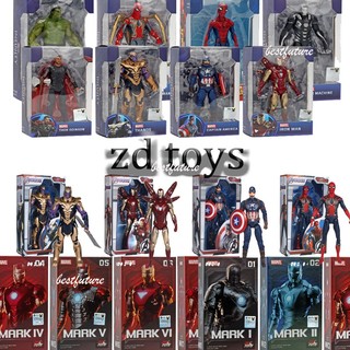  Zd Mô Hình Đồ Chơi Nhân Vật Siêu Anh Hùng marvel The avengers iron man mark 85 