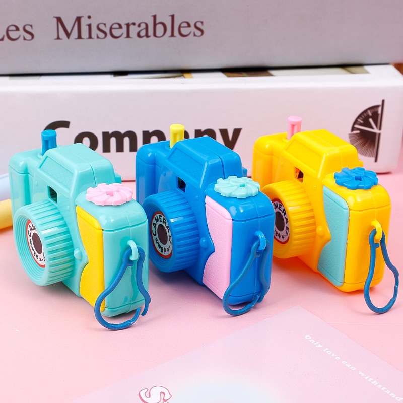 1 Đồ Chơi Máy Ảnh Chiếu Màu Macaron Dễ Thương Sáng Tạo Và Thú Vị Cho Trẻ Em