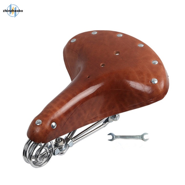 Yên Xe Đạp Ba Lớp Bằng Da Bò Chất Lượng Cao