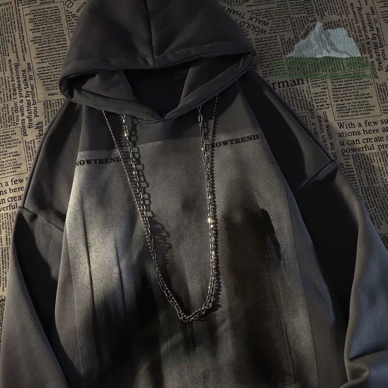 Áo hoodie Nỉ Dáng Rộng Thời Trang Thu Đông 2023 Dành Cho Nam Nữ
