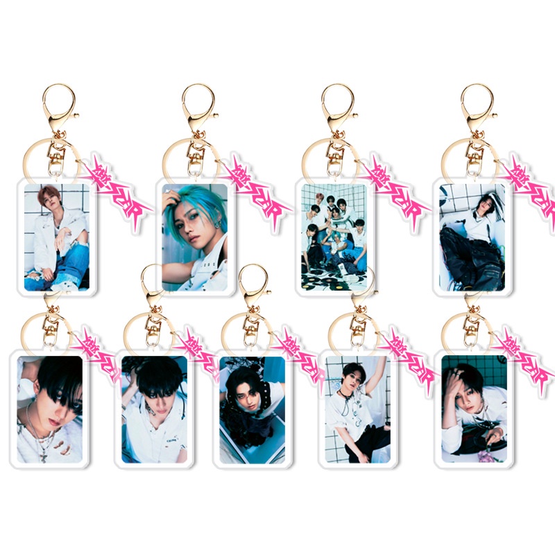 Móc Khóa Túi Xách Hình kpop stray kids le-star Tên skz bangchan felix chang bin