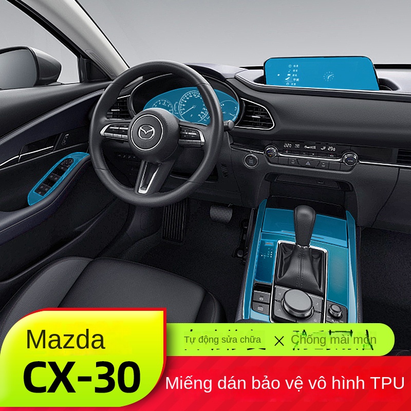 mazda cx30 Phim Dán Trong Suốt Bảo Vệ Bảng Điều Khiển Trung Tâm mazda cx30 cx30 cx-30
