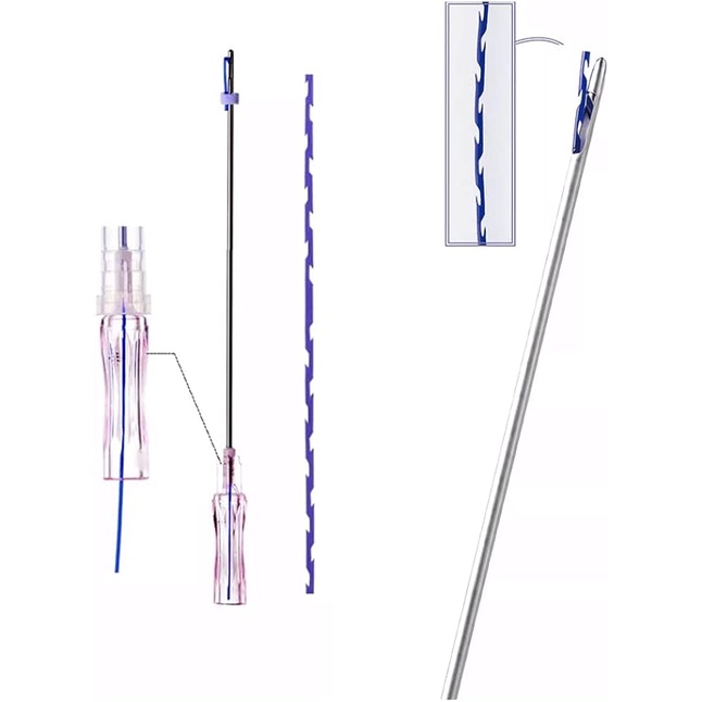 Set 20 Cuộn Chỉ pdo pcl Cho Nâng Mặt Toàn Thân Loại w-G100Mm