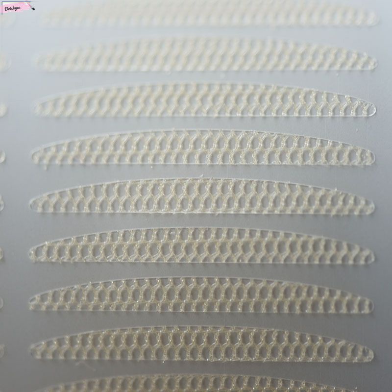 Briskyee🎶Kích Mí Tàng Hình Trong Suốt Tàng Hình Vân Lưới Sẵn Keo 48 miếng