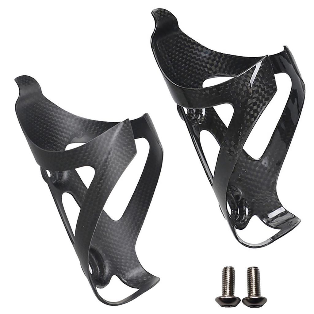 Set 2 Giá Đỡ Bình Nước Bằng Sợi carbon Cho Xe Đạp