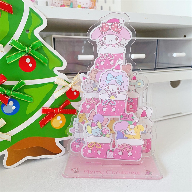 Hoạt Hình Quà Tặng Giáng Sinh / Sinh Nhật Hình kuromi melody Đáng Yêu diy