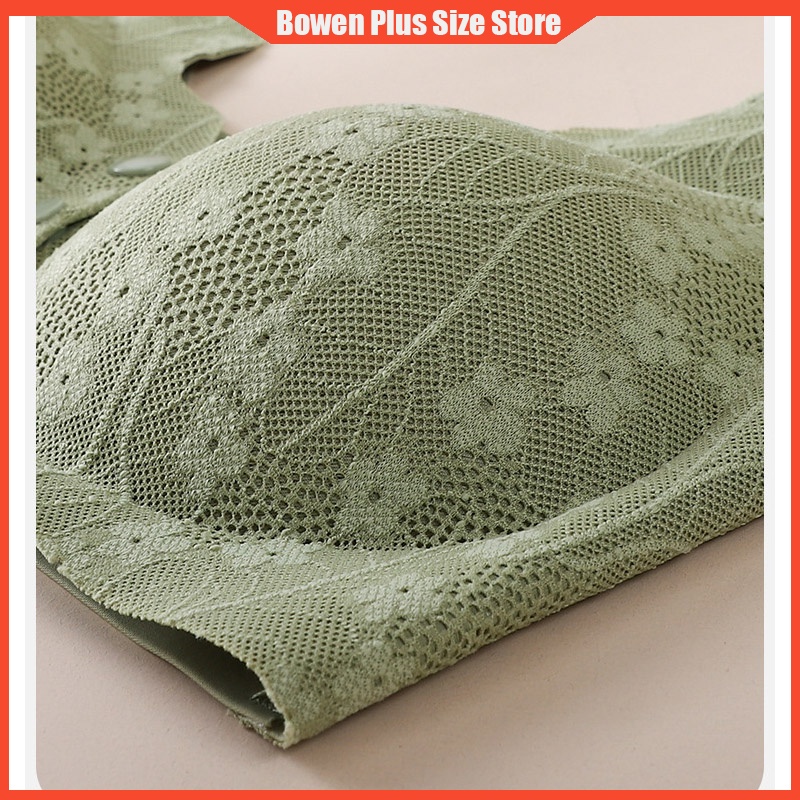 Áo lót 4 Nút Cài Trước Thiết Kế Thoải Mái Cỡ m-4xl Thời Trang Cho Nữ 40-100kg