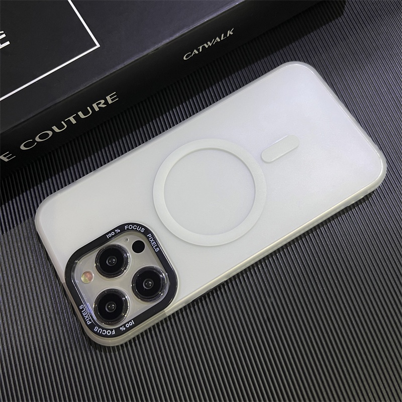 Ốp Điện Thoại Từ Tính Chống Dấu Vân Tay Cho iphone 15 pro max / 15 pro / 15 / 14 pro max / 14 pro / 14 / 13 pro max / 13 pro / 13 / 12 pro max / 12 pro / 12 / 11