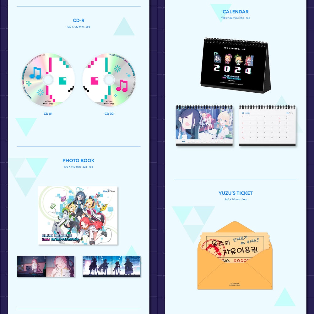 BLUE ARCHIVE -  KIT ALBUM /  CD ALBUM