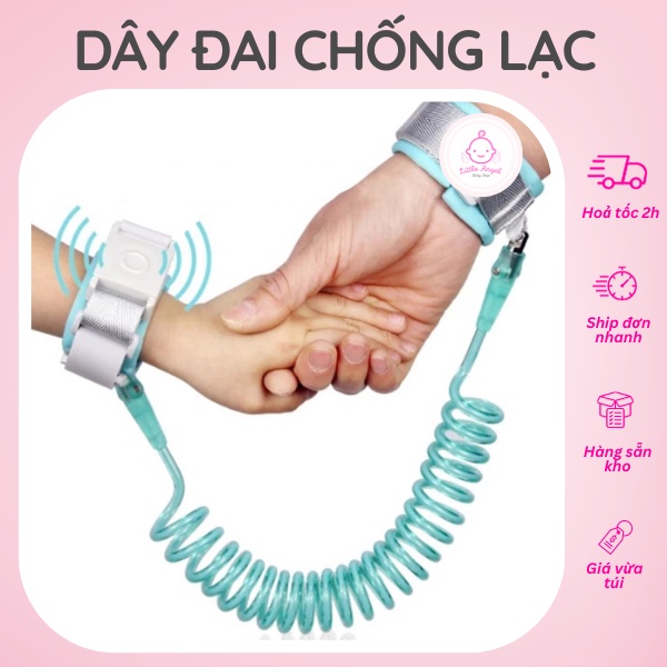 MỚI Dây Đai Chống Lạc Dắt Bé Đi Dạo Thế Hệ Mới Khoá Cảm Ứng Từ Chống Mở