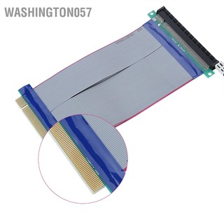 Washington057 19CM PCI-E Riser Card Extender 16X Soft Flat Extension Cable