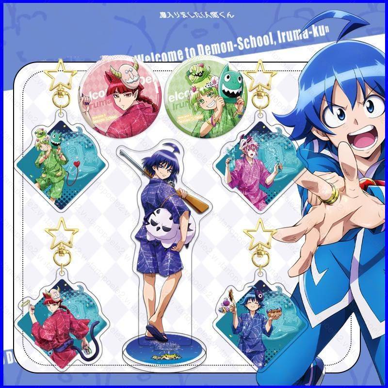 Giá Đỡ Chìa Khóa Mô Hình Nhân Vật anime welcome to demon-school iruma-kun