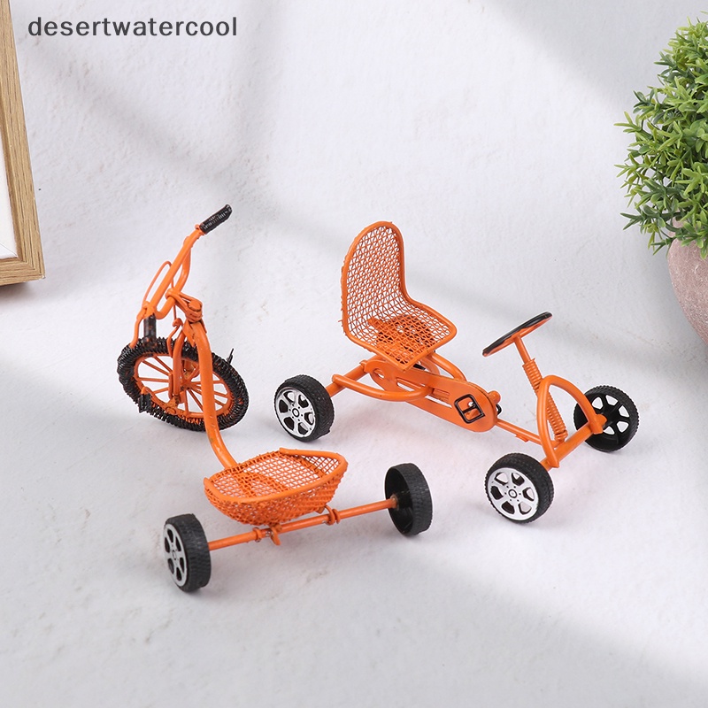 Dc Bộ Mô Hình Vòng Quay Ngựa Gỗ Tỉ Lệ 1: 12 Trang Trí Nhà Búp Bê