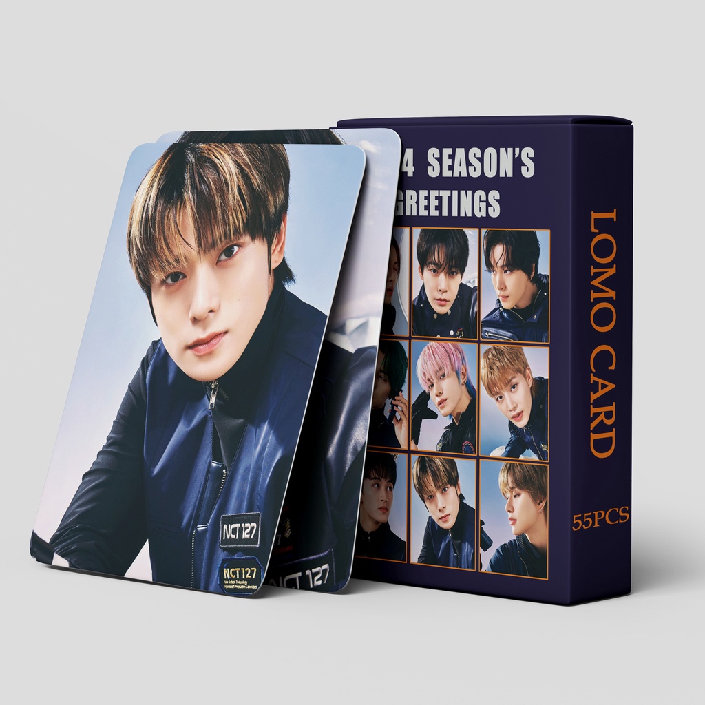 NCT127 2024 Season's Greetings Photocard Lomo Card Postcard 55pcs/box
