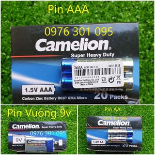 Pin aa, aaa, vuông 9v thông dụng