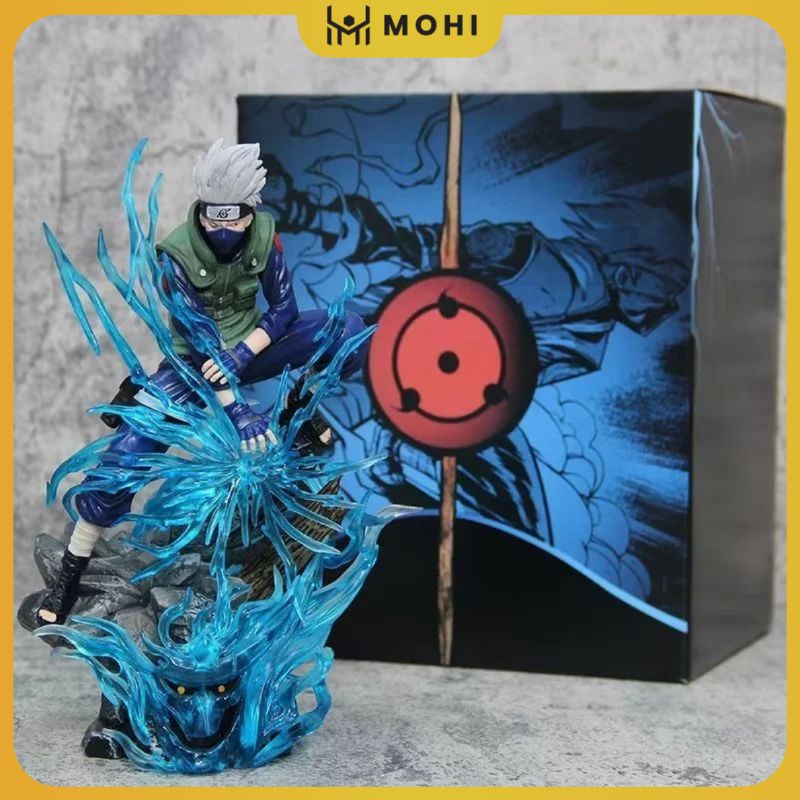 [SẴN HÀNG] - Mô hình Kakashi có hiệu ứng Chidori cao 27cm, mô hình Naruto siêu đẹp