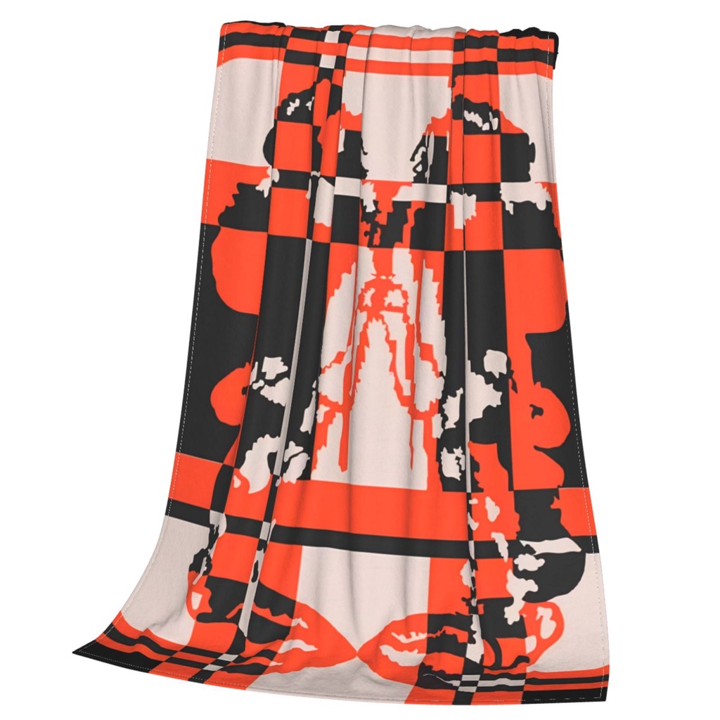 Herme Chăn Lông Cừu Siêu Mềm Mại Thoáng Khí Cho Giường Ngủ sofa