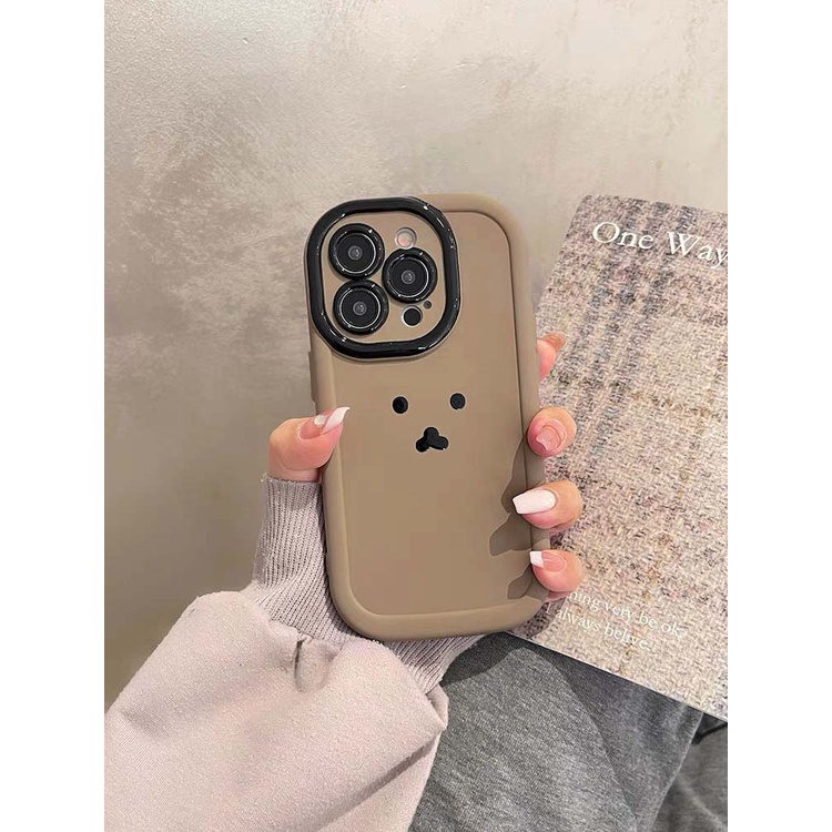 Ốp Điện Thoại Họa Tiết Biểu Cảm Gương Mặt Cho iphone15 / 14promax / 13 / 12 / pro / promax / 11-cc