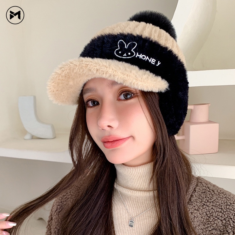 Nón Len Che Tai Giữ Ấm Thời Trang Mới 2023