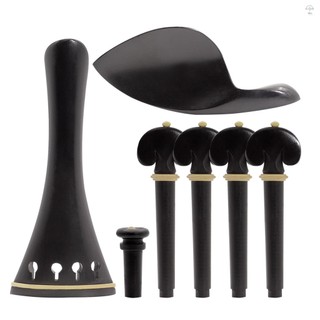 Aneng bộ phụ kiện điều chỉnh chốt đàn violin bằng gỗ mun 4 / 4