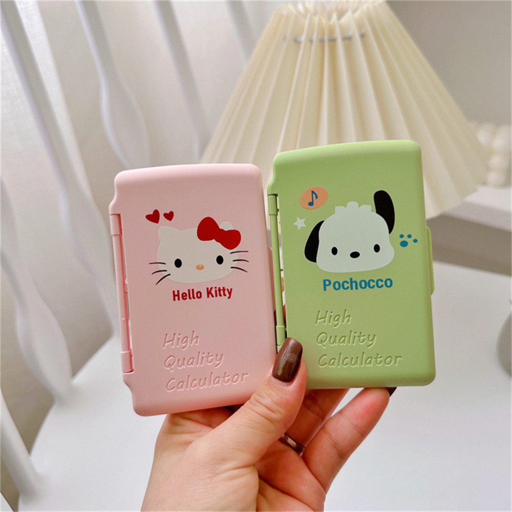 Máy Tính Bàn Phím Sanrio Di động Kawaii Hello Kitty Kuromi Cinnamoroll Giai điệu Pachacco Anime Văn Phòng Trường Học Văn Phòng Phẩm.