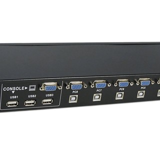 【adorb2】8 Port USB 2.0 External KVM Switch Box Manual Switcher Support 1920x1440