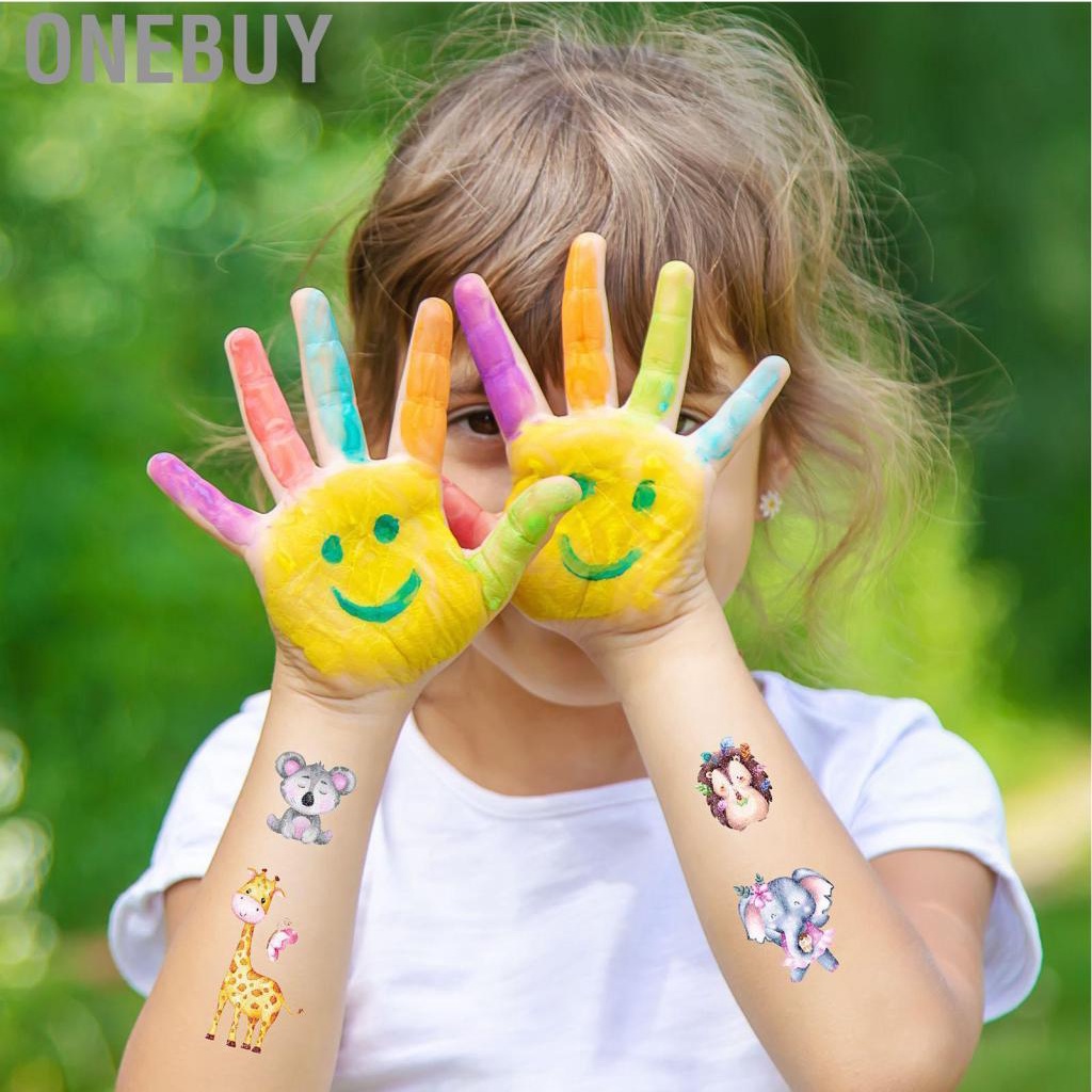 Onebuy Body   Glitter Safe  Temporary Tattoo Synthetic Resin for Party Age 3 Above