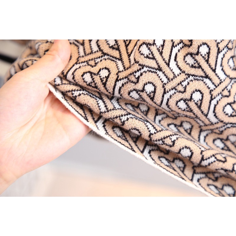 VÁY LEN BURFE DÁNG XÒE CÓ CỔ XINH XẮN CHO BÉ- HÀNG QCCC